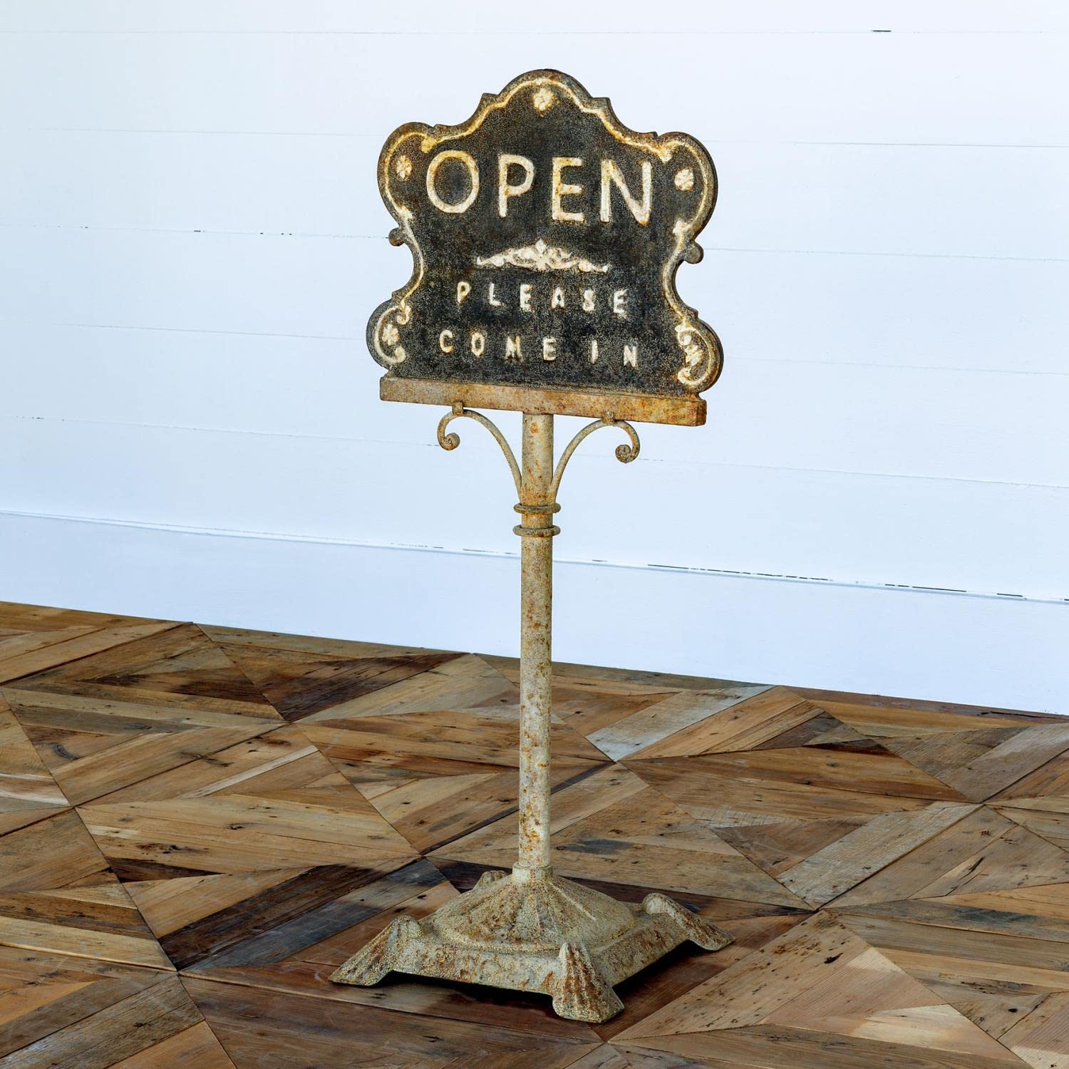 Park Hill Collection EDA01074 Shopkeeper's Open and Closed Sign, 45.5-iinch Height
