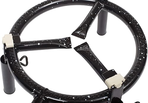 Miniatura 4 de Mabel Home Patas de soporte para quemador de paella y trípode, patas reforzadas con soporte de paella (4 tamaños) (para quemadores de gas de paella