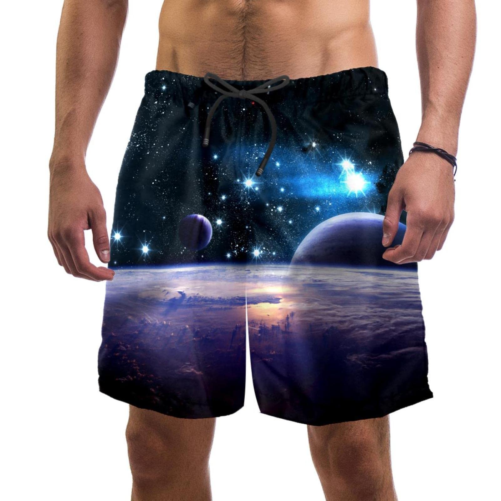 Maillots de bain hommes séchage rapide HadHfun planète