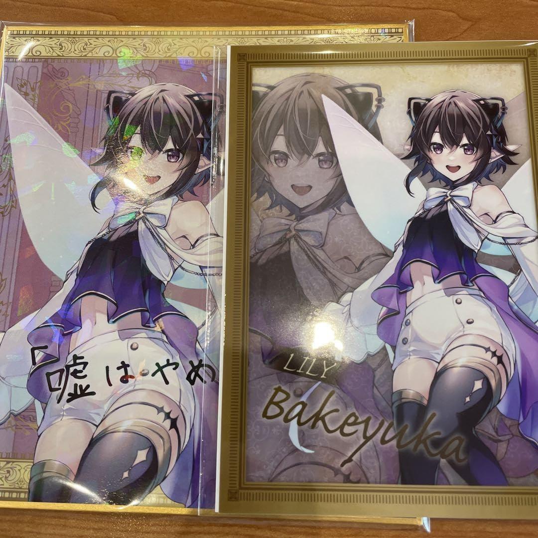 バケゆか　ブロマイド Amazon.co.jp: エイダOS バケゆか 色紙 ブロマイド LUDB : 文房具