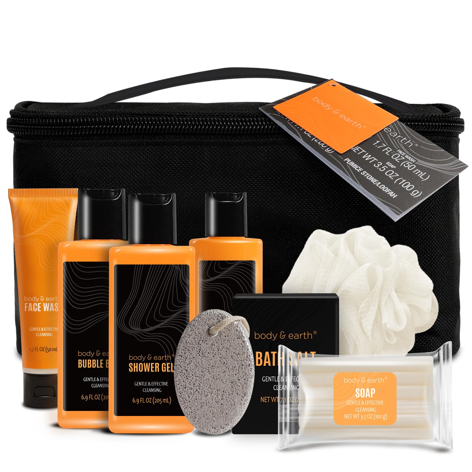 Amazon.com : Gift Baskets for Men Bath Set Citrus Scented Mens