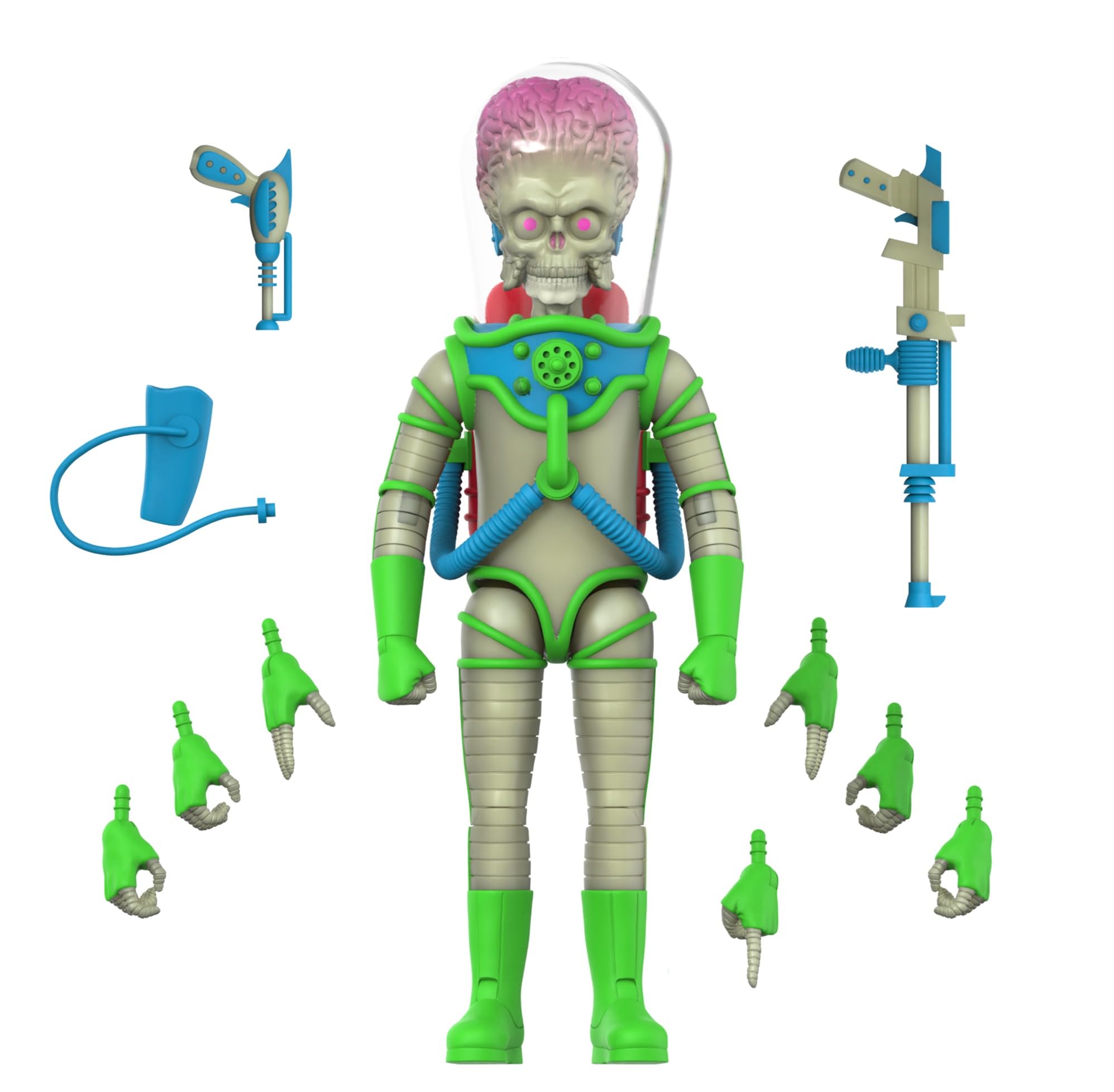 Amazon.com: Super7 ULTIMATES! Mars Attacks Martian The Invasion