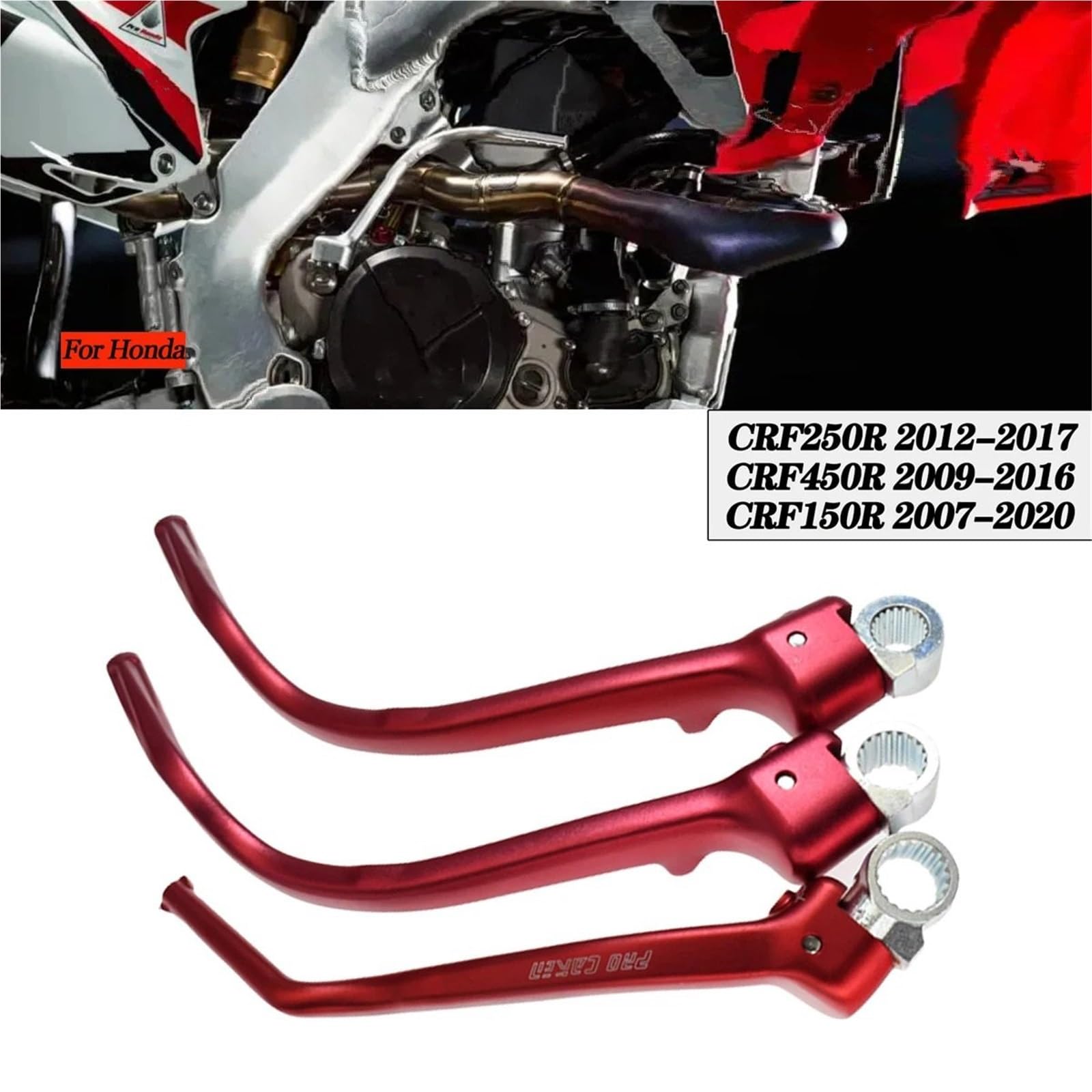 Wały rozrusznika motocykl kute rozrusznik dźwignia pedału do Honda Crf150R Crf250R Crf450R Crf 150R 250R 450R 2007-2020