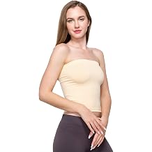 Kurve Medium Length Bandeau Bra Top - UV Protective Fabric UPF 50+ Made with Love in The USA