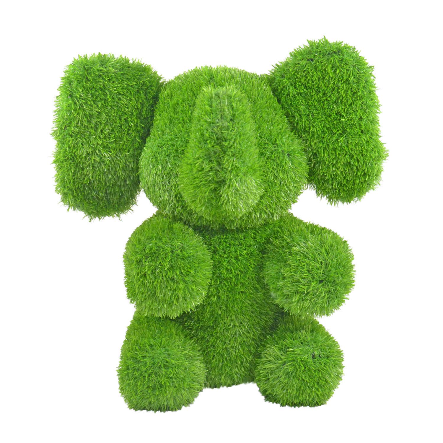 Kögler AniPlants Bär Aus Kunstrasen – Garten-Deko, 23x27x38 Cm, Wetterfest Mit Ankern
