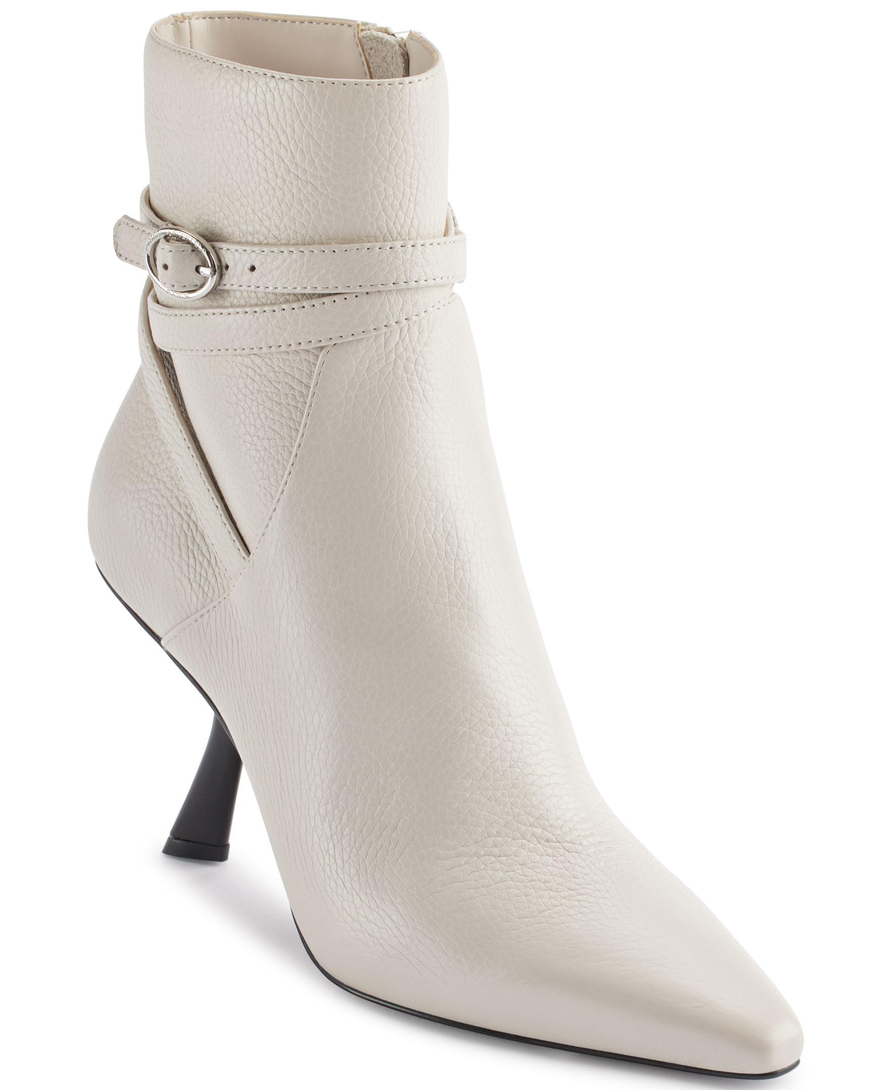 KARL LAGERFELD Women's Karly Everyday Heeled Bootie Ankle Boot