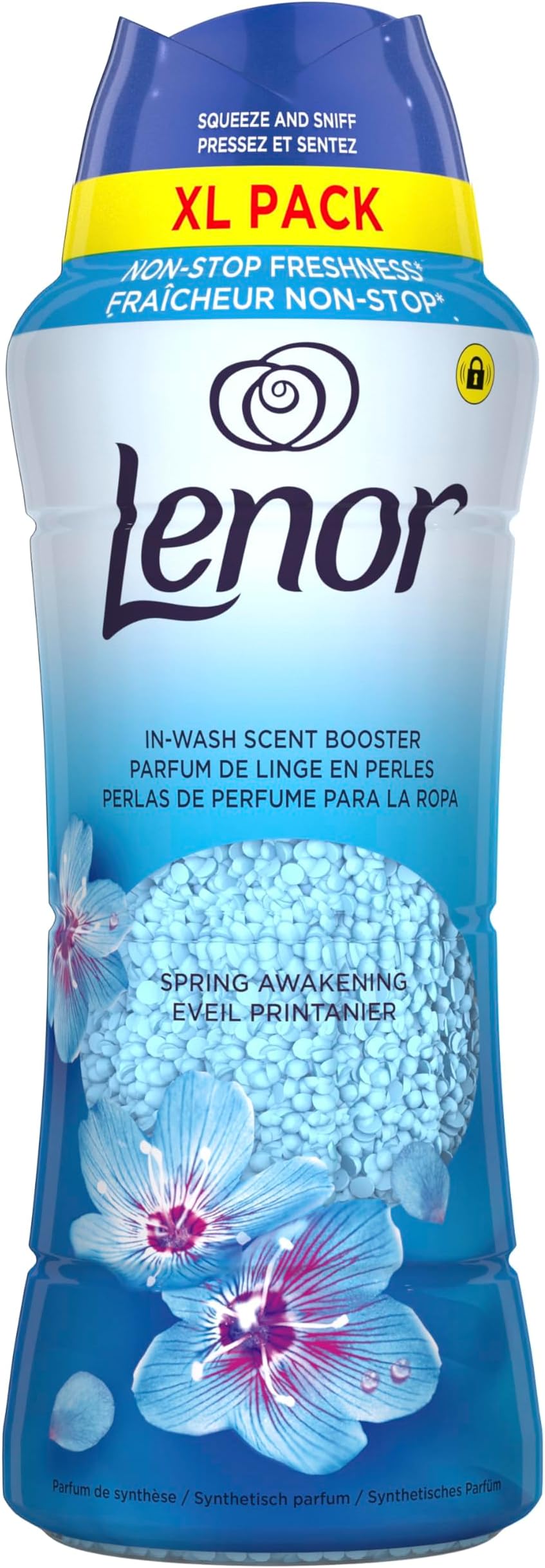Lenor Laundry Perfume In-Wash Scent Booster 495g, Spring Awakening, Non-stop Freshness Up To 12 Weeks In Storage