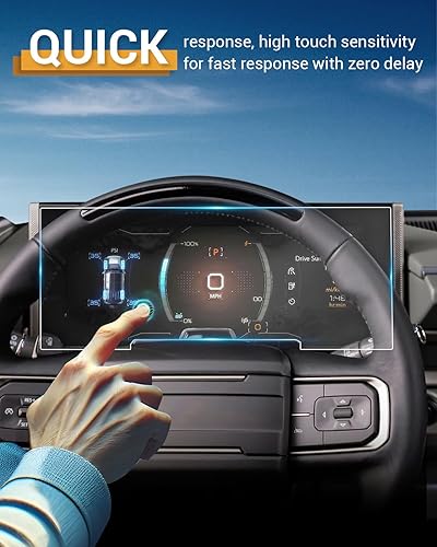 Miniatura 133 de Protector de pantalla para GMC Sierra 1500/2500HD/3500HD (AT4/AT4X/Denali/Denali Ultimate) Protector de pantalla táctil de 13.4 pulgadas y 12.3 Kit