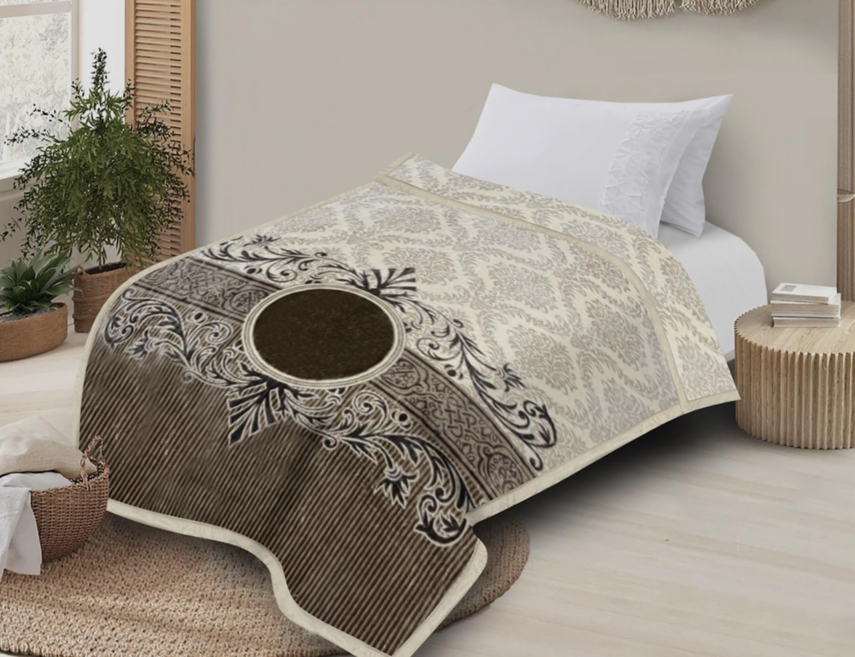 Buy Nivasam Swiss Gold Luxuriously Super Soft Single Bed Size 2