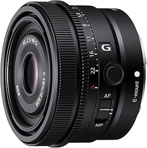 Sony SEL40F25G | Vollformat FE 40mm F 2.5 G - Premium G Serie Objektiv mit Festbrennweite