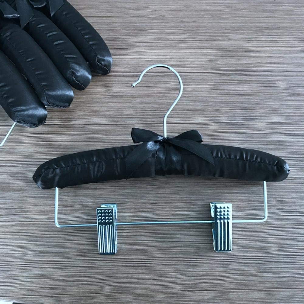 Cintres en tissu pour enfants 25cm rack pantalon avec clips suspendre habits bébé