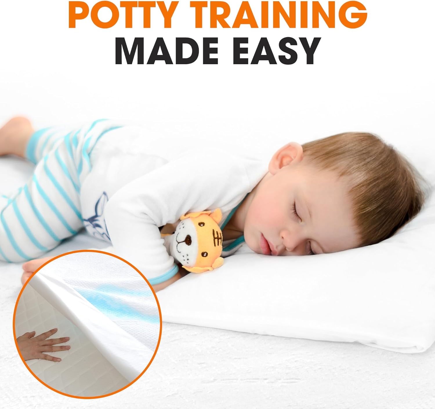 Cheer Collection Quiet Breathable 100% Waterproof King Mattress Protector | Ultra Soft Tencel Air Flow Luxury Mattress Cover