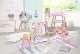 Zapf Creation Baby Born Fasciatoio - per Bambini dai 3 Anni in Su - Facile da Usare per Mani Piccole - Fasciatoio Con Porta Asciugamani Rimovibile - 7