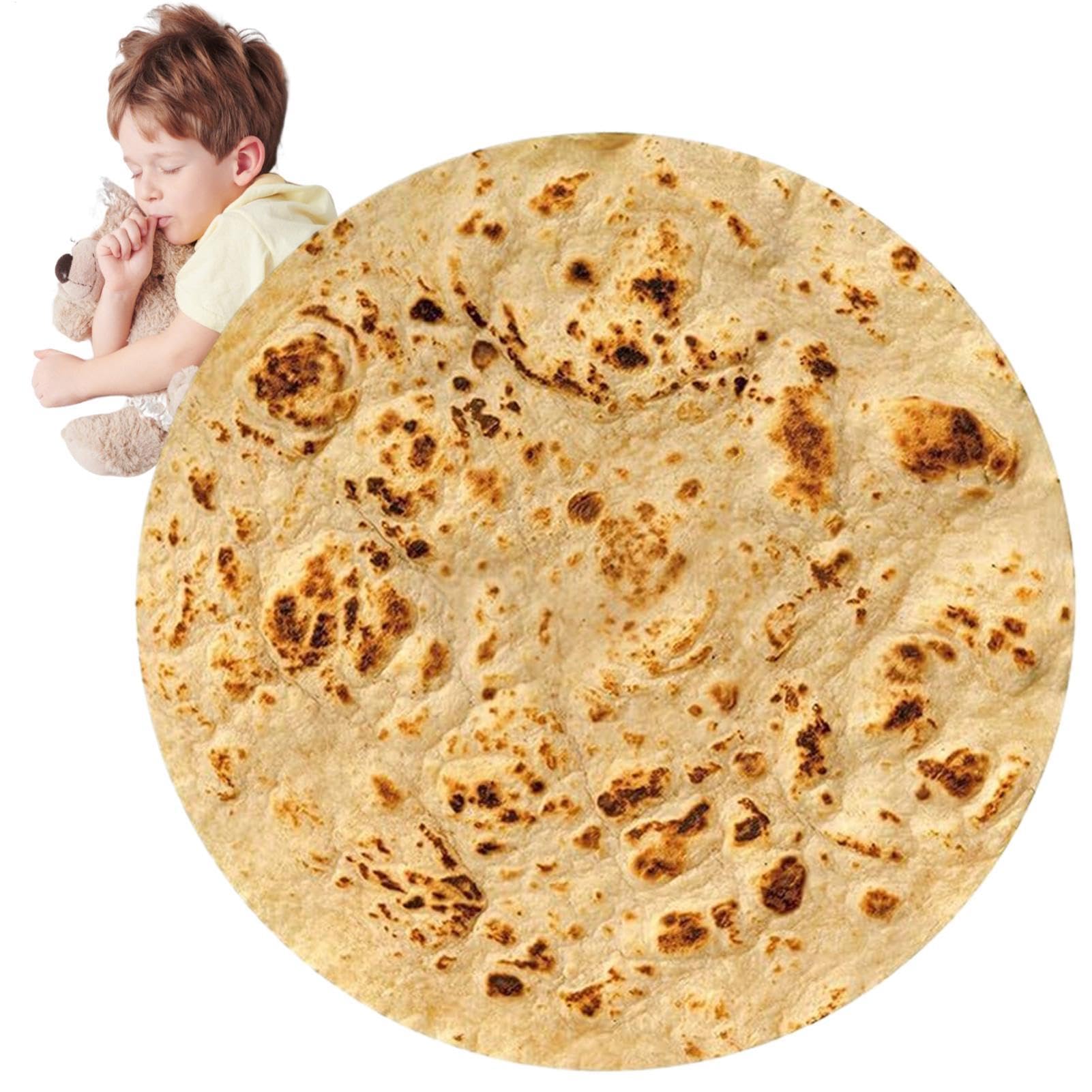 Couverture de tortilla burrito pour cadeau de noël rigolo et gag amusant fille et ado