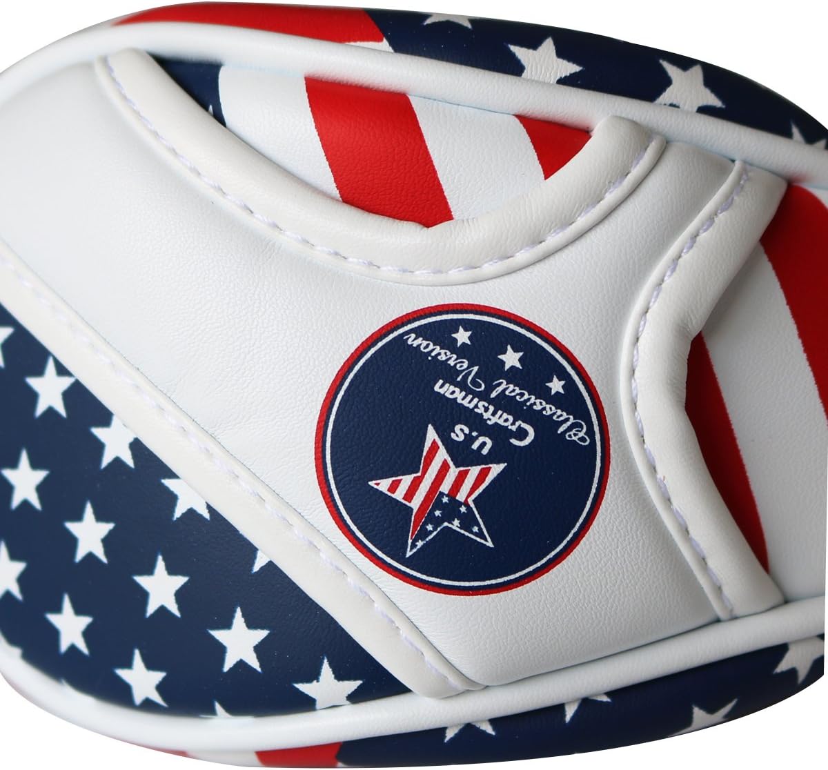 CRAFTSMAN GOLF Stars and Stripes Flag Headcover Head Cover for Scotty Cameron Taylormade Odyssey Driver Fairway Wood Hybrid