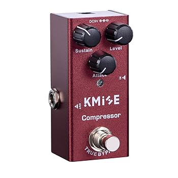 Amazon.com: Kmise Compressor Electric Guitar Effects Pedal