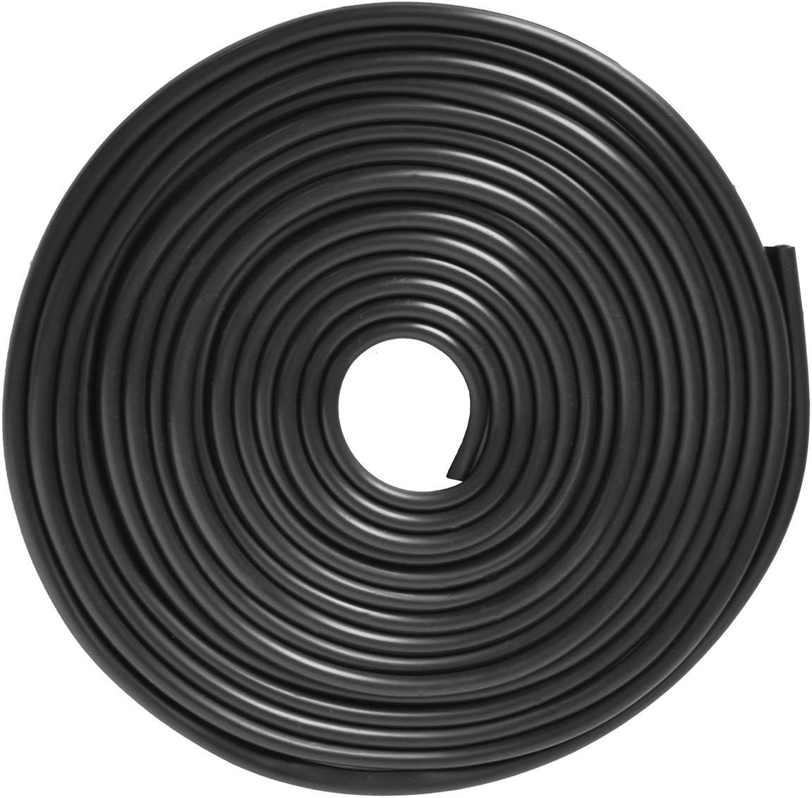 Seamong Car Door Edge Seal U shape with Adhesive Trim Molding for Most Cars Trucks 5m 16ft Black
