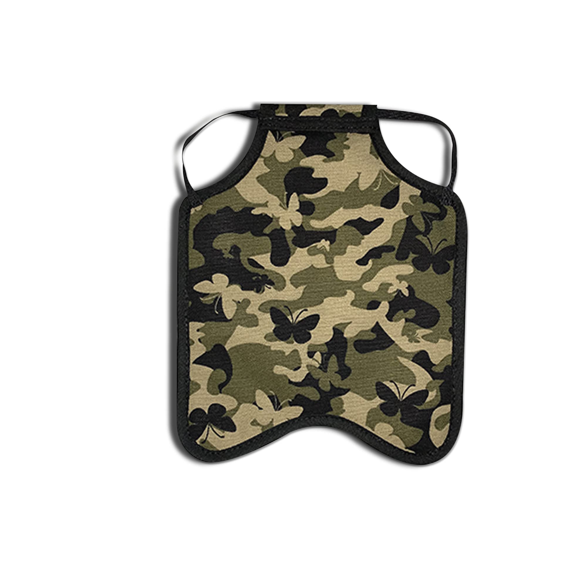Hen Apron/Saddle, Single Strap, Small, Butterfly Camouflage
