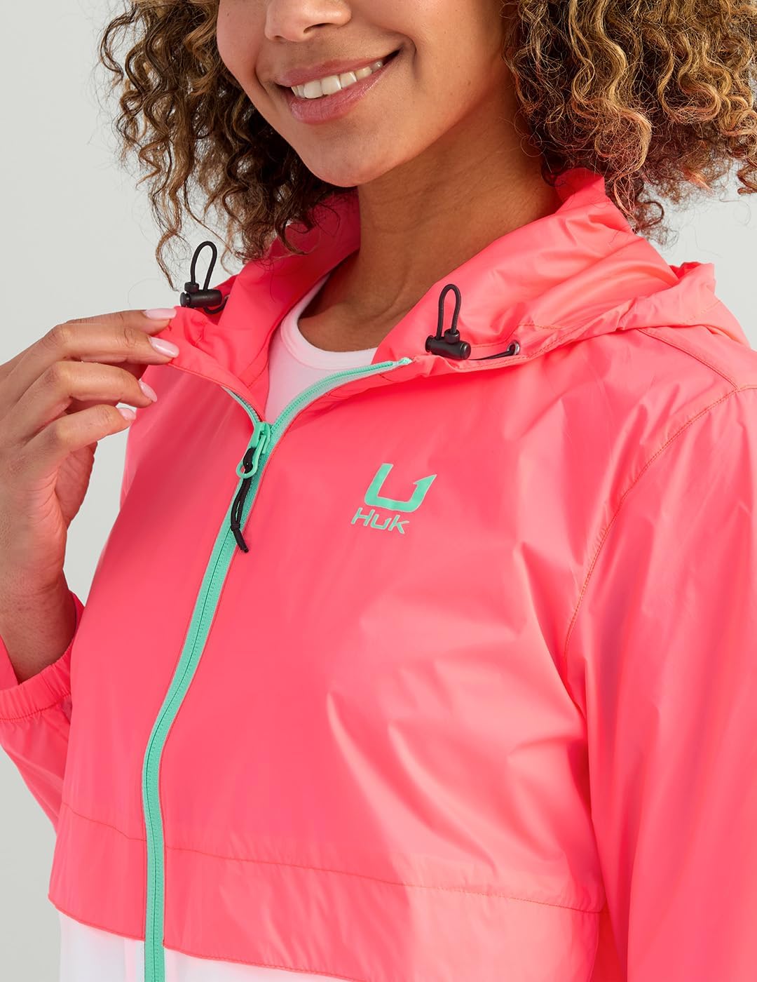HUK Women's Tradewinds Jacket, Lightweight, Waterproof Windbreaker With Upf Sun Protection for Women