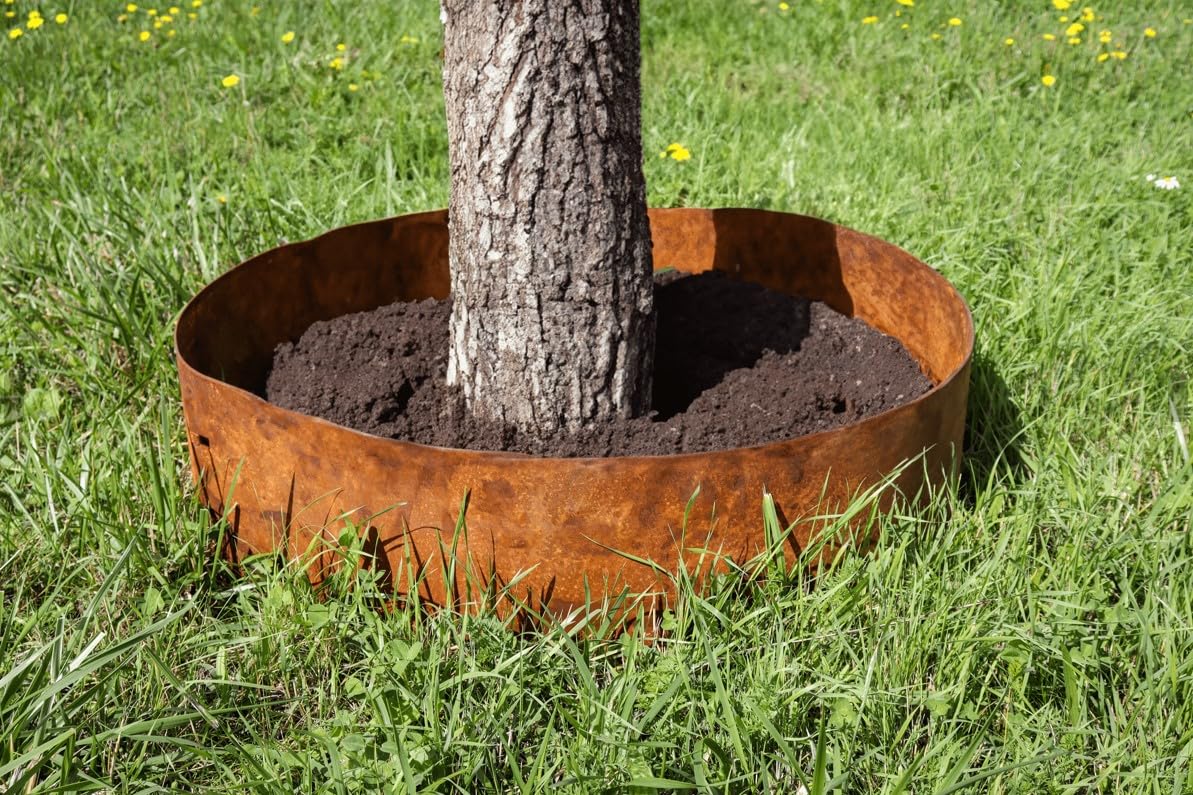 Wovar Alcorque de acero corten Ø 100 cm - Por unidad