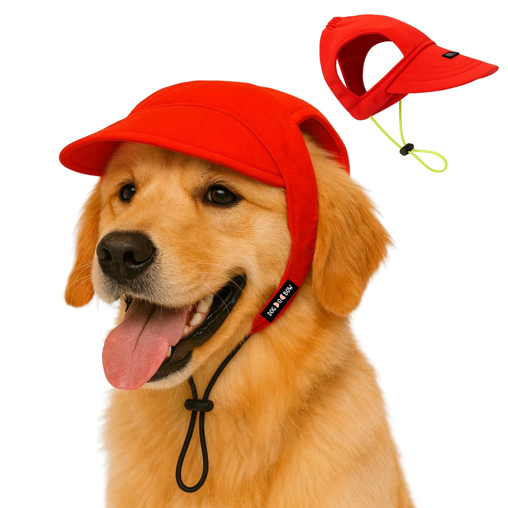 Sponsored Ad - Dog-O-Bow Baseball Cap for Dogs | Stylish, Comfortable Cap (Small)