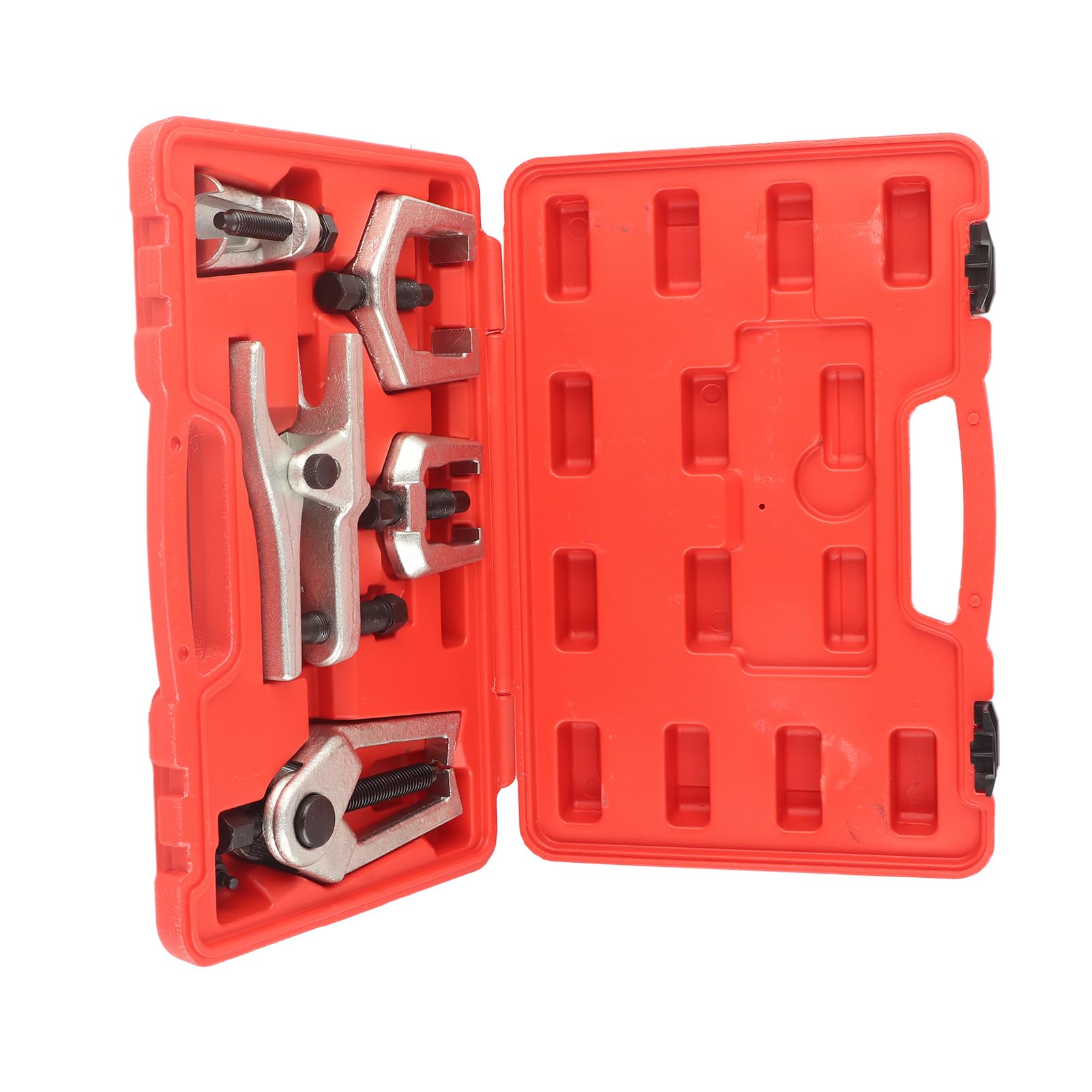 Kit di Servizio Sospensione Anteriore da 5 Pezzi, Set di Estrattori per Giunti Sferici in Acciaio, Facile da Usare per Meccanici e Riparazioni Auto Fai-da-te