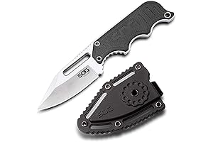 SOG Instinct: Compact Belt Knife with Horizontal Sheath for Enhanced Accessibility
