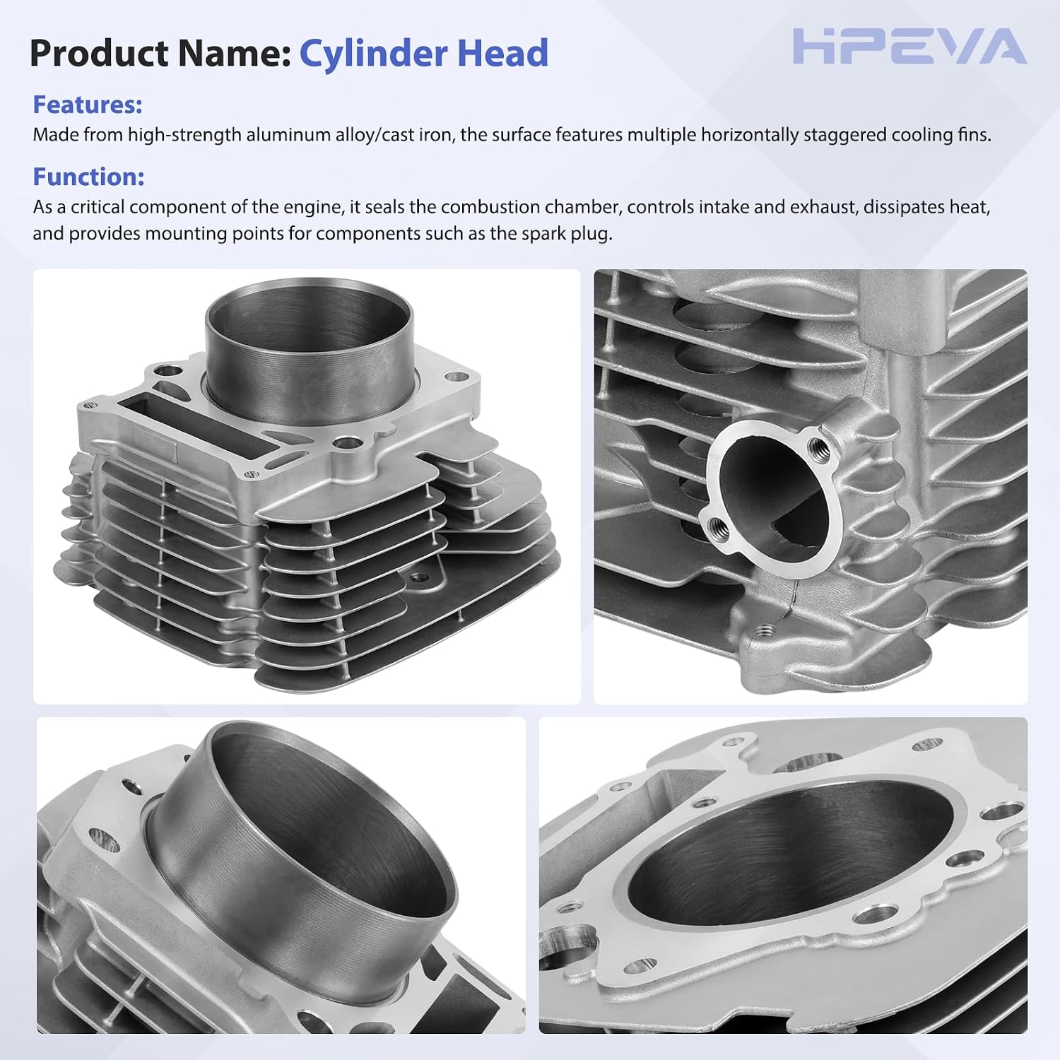 Cylinder Piston Gasket Kit Compatible with Yamaha Grizzly 600 YFM600F/YFM600FH/YFM600FWA 1998 1999 2000 2001,Fit for XT600 1990 1991 1992 1993 1994 1995,Replaces 3TB-11310-00-00/1VJ-11351-00-00
