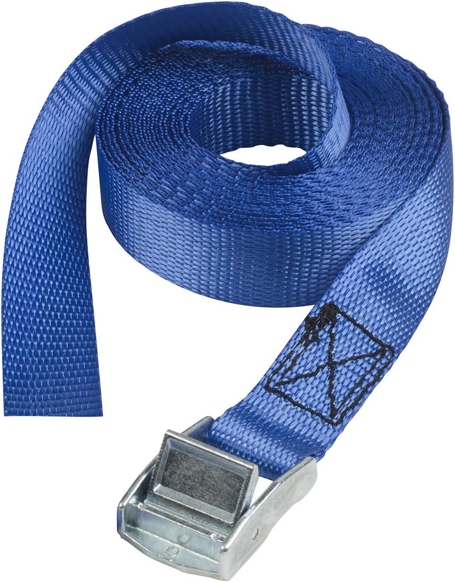 Master Lock 4362EURDAT Straps with Zamac Buckle, Blue, 2,5m x 25mm strap