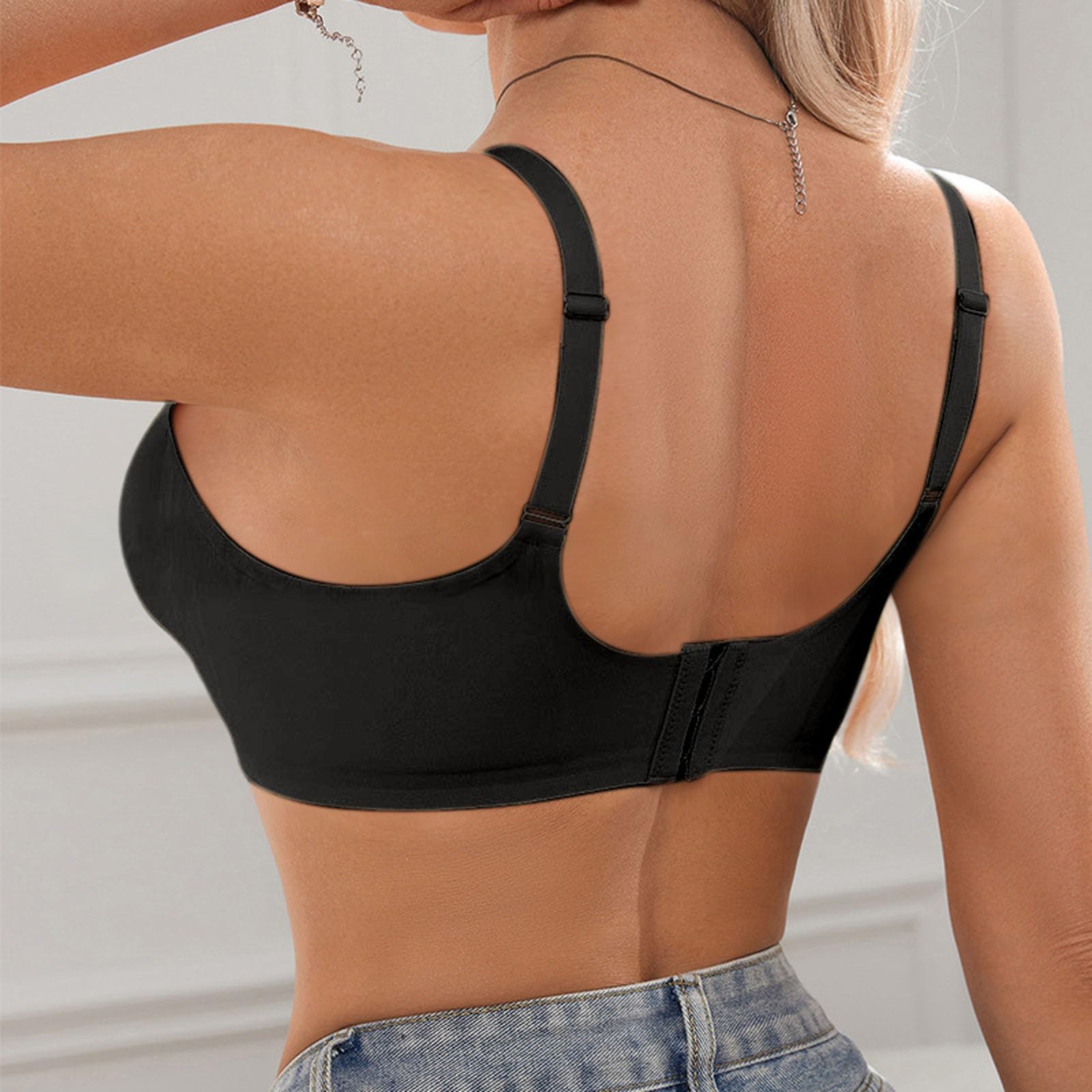 Generico Reggiseno Senza Cuciture in Gel per Comfort Totale Senza Ferretto con Supporto Morbido Ideale per l'Uso Quotidiano e da T-Shirt