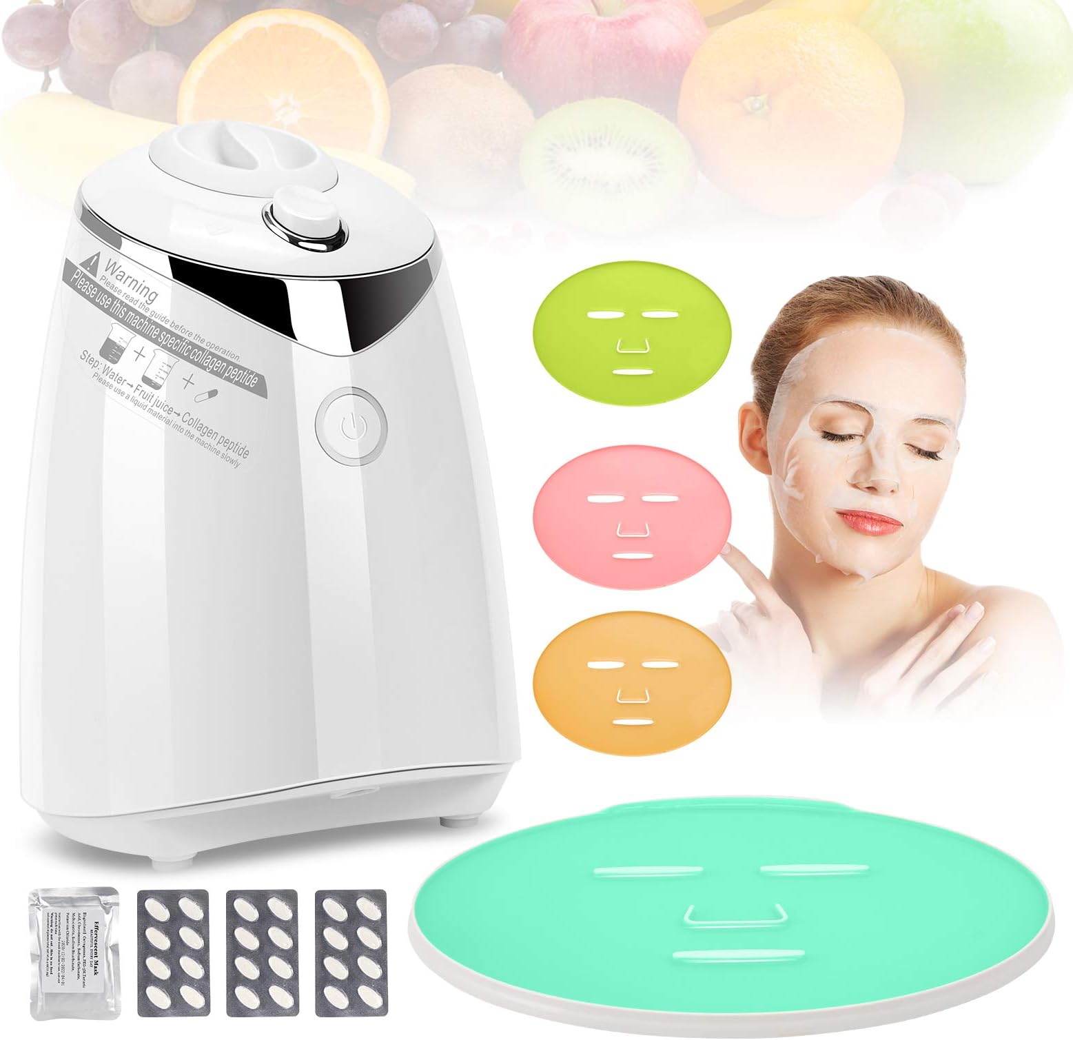 BioFace Facial Mask Machine with Collagen Tablets, DIY