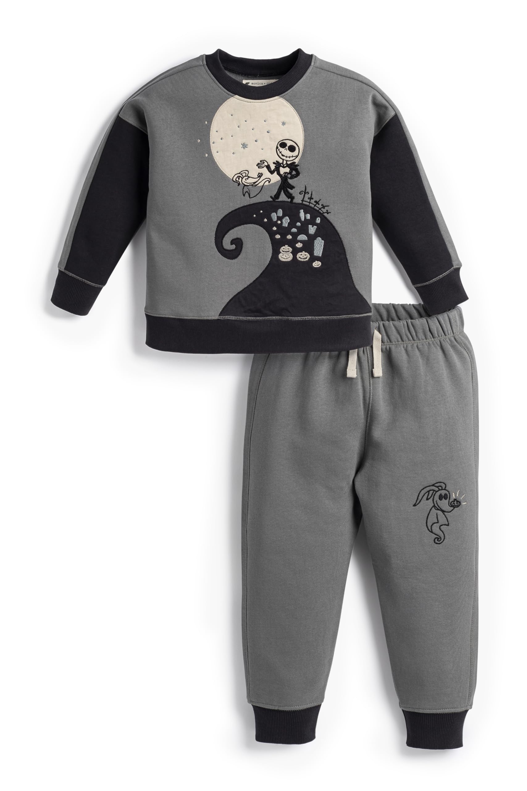 monica + andy unisex-child Organic Sporty Sweatsuit