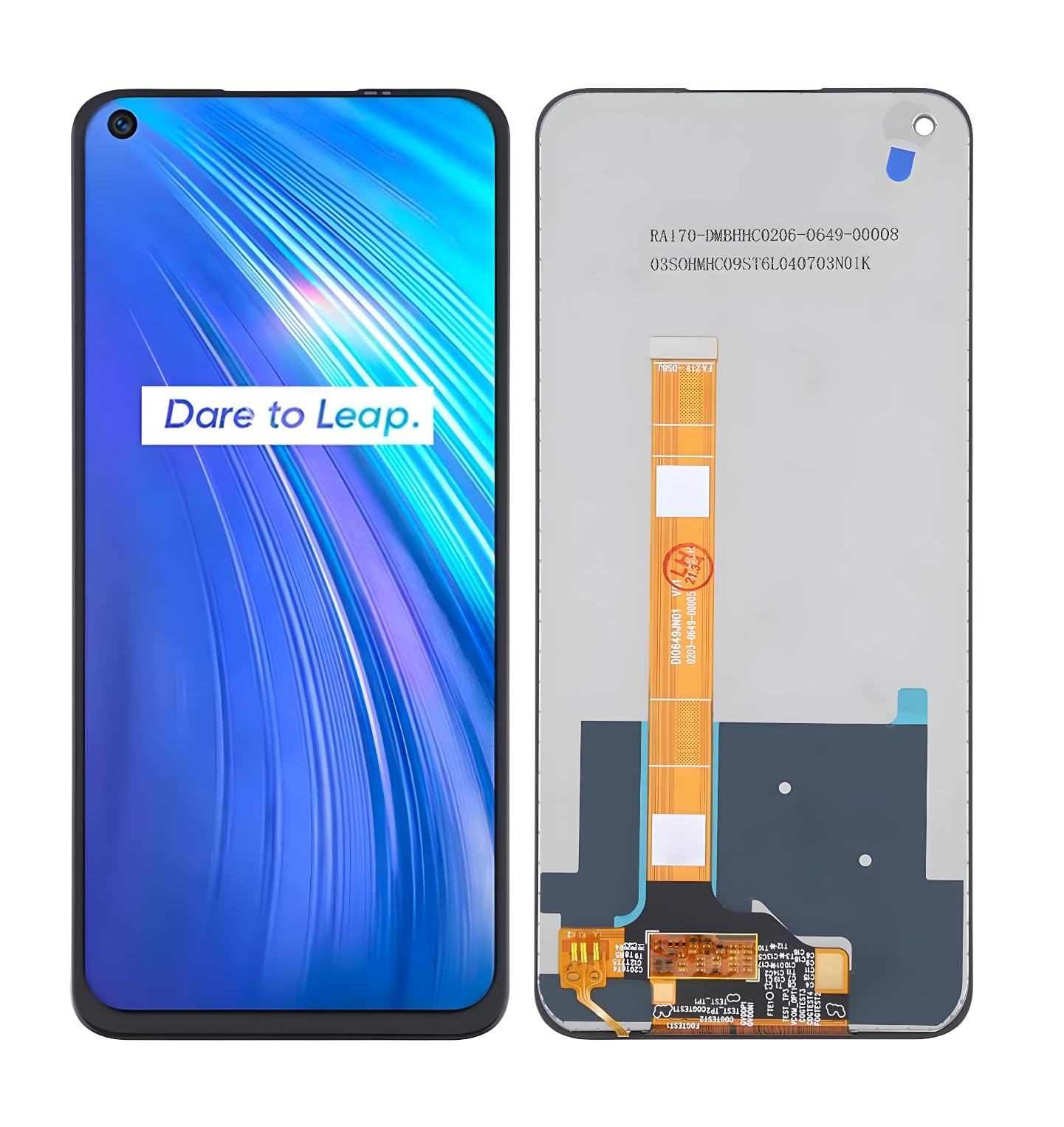 Compatible for Realme 6/ 6s LCD Display+Touch Screen Combo Folder