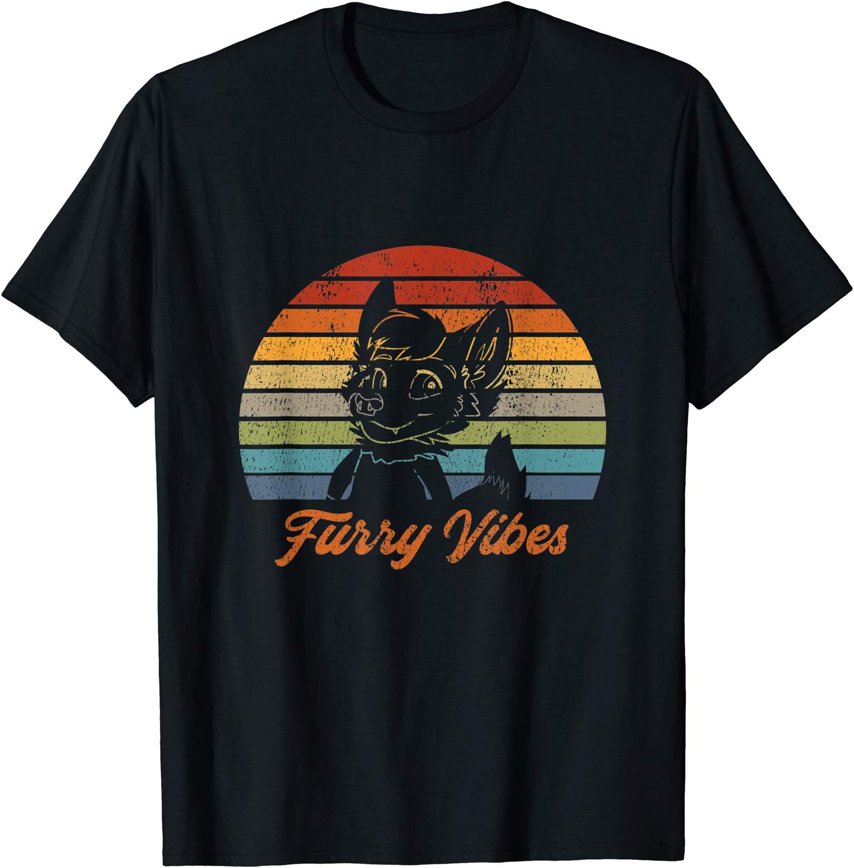 Furry Fandom Furries Give Huggies ApparelRetro Furry Fandom Furry Vibes - Cute OwO Fursuit T-Shirt