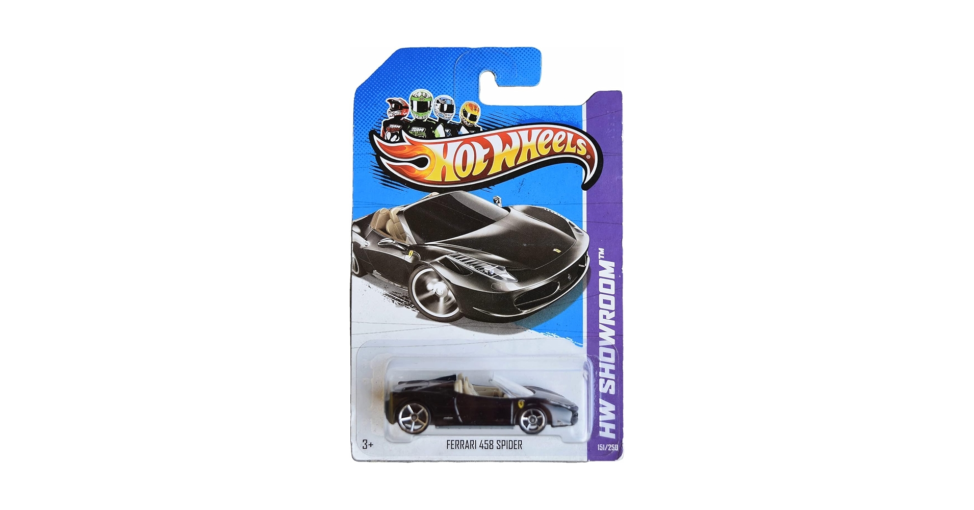 HOT WHEELSホットウィール フェラーリ458スパイダー ブラック1/43 Ferrari 458 Italia Spider Black Elite Edition 1/43 Diecast