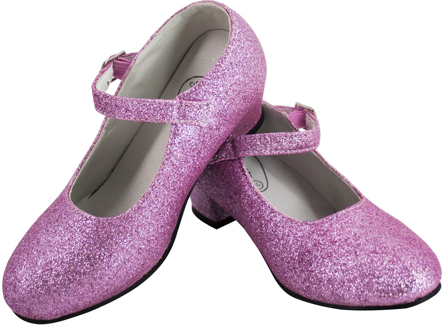 Gojoy shop- Zapato con Tacón de Danza Baile Flamenco o Sevillanas para Niña y Mujer, 5 Colores Disponibles