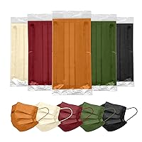 Vista 13 de FriCARE Mascarillas faciales desechables para adultos, 4 capas ASTM Nivel 3, protección contra alergias, envueltas individualmente, paquete de 100