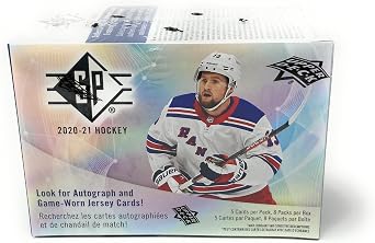 2020/21 Upper Deck SP Hockey Factory Sealed 8 Pack Blaster Box