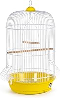 Vista 1 de Prevue Hendryx SP31999Y Classic Round Bird Cage, Yellow