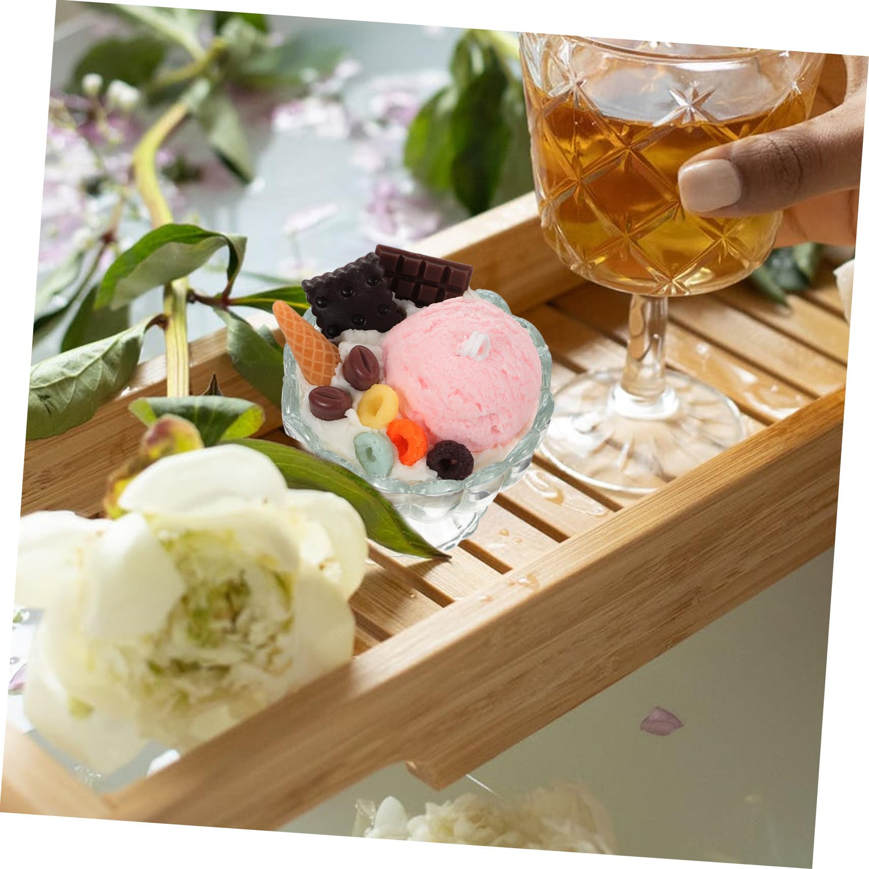 Candela Decorativa Profumata 1 Pz in Vetro per Atmosfera Festa | Fragranza Aromatica, Relax Quotidiano, Facile da Usare e Portatile, Adatta a Ingresso e Libreria