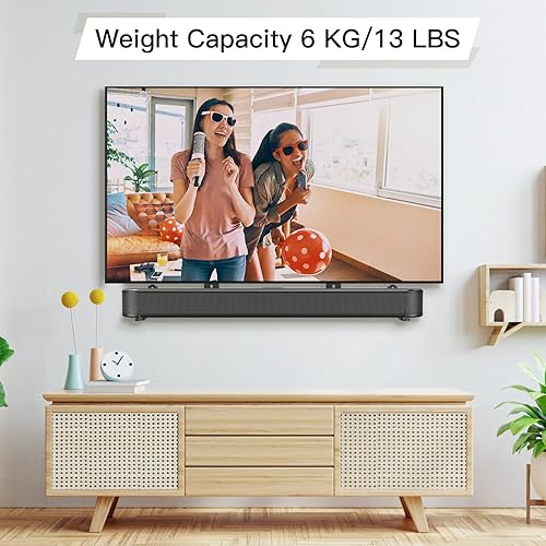 Miniatura 7 de MOUNTUP Soporte de pared para TV de movimiento completo y soporte universal para barra de sonido MU9122-A Bundle