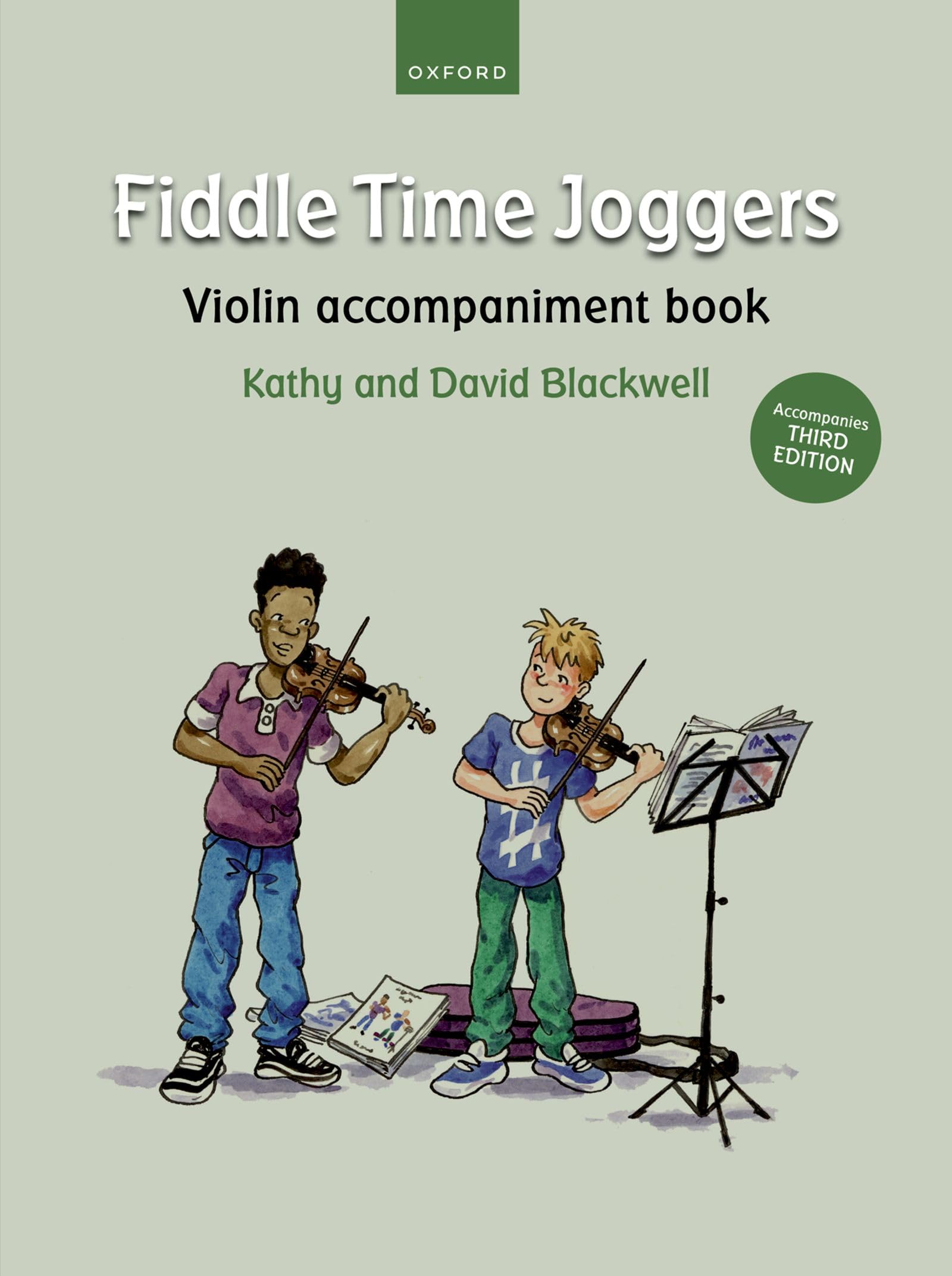 Fiddle Time Joggers Violin Accompaniment Book (for Third Edition): Accompanies Third Edition