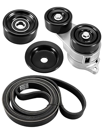 Tesnioner Pulley Serpentine Belt Drive Kit Fit for Honda Crosstour Pilot