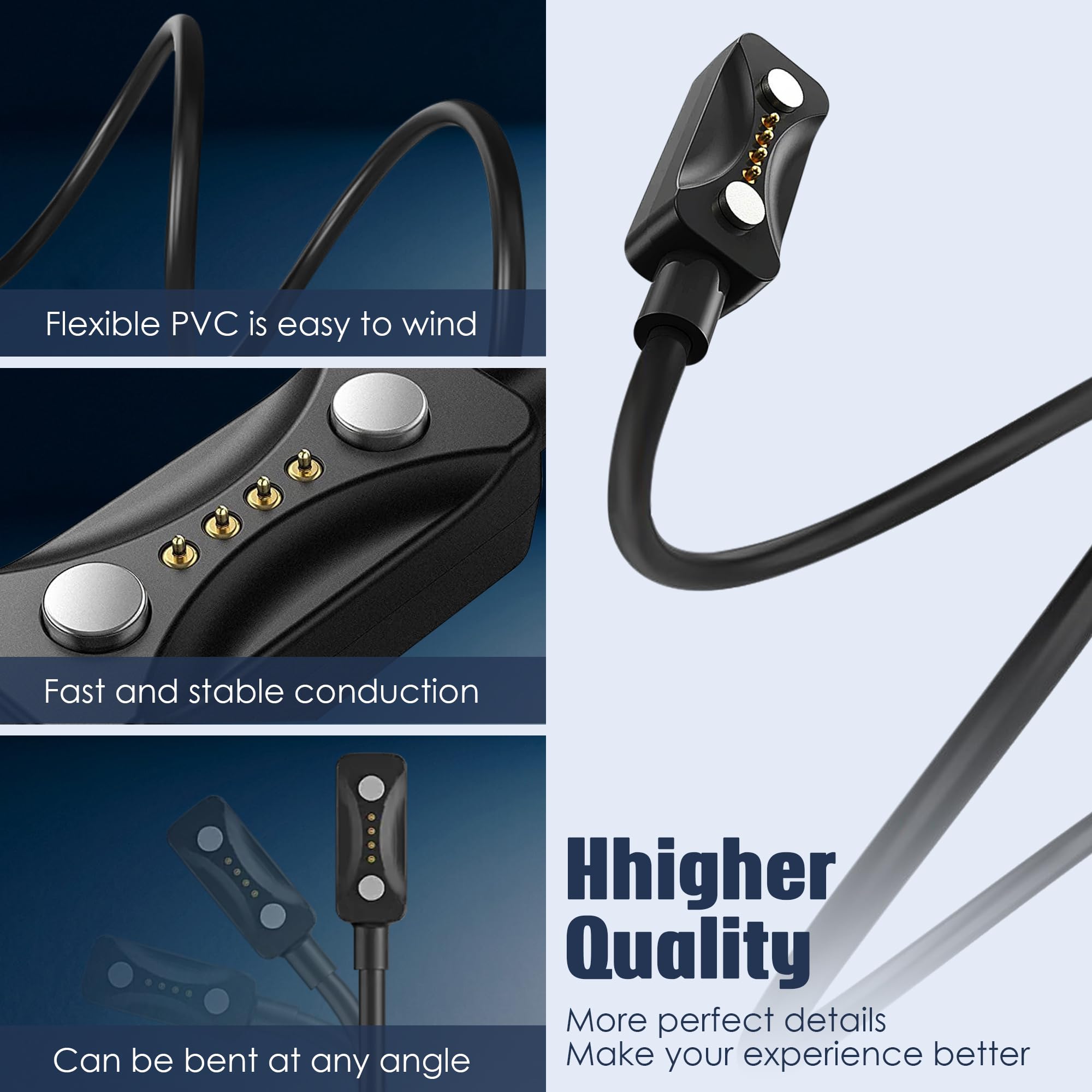 Cavo Di Ricarica Magnetico Polar 1m - Per Pacer, Ignite 3, Vantage V3, Da USB-A - Foto 10