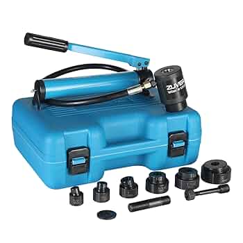 ZUVER Hydraulic Knockout Punch Set KO Tool 10T - Electrical