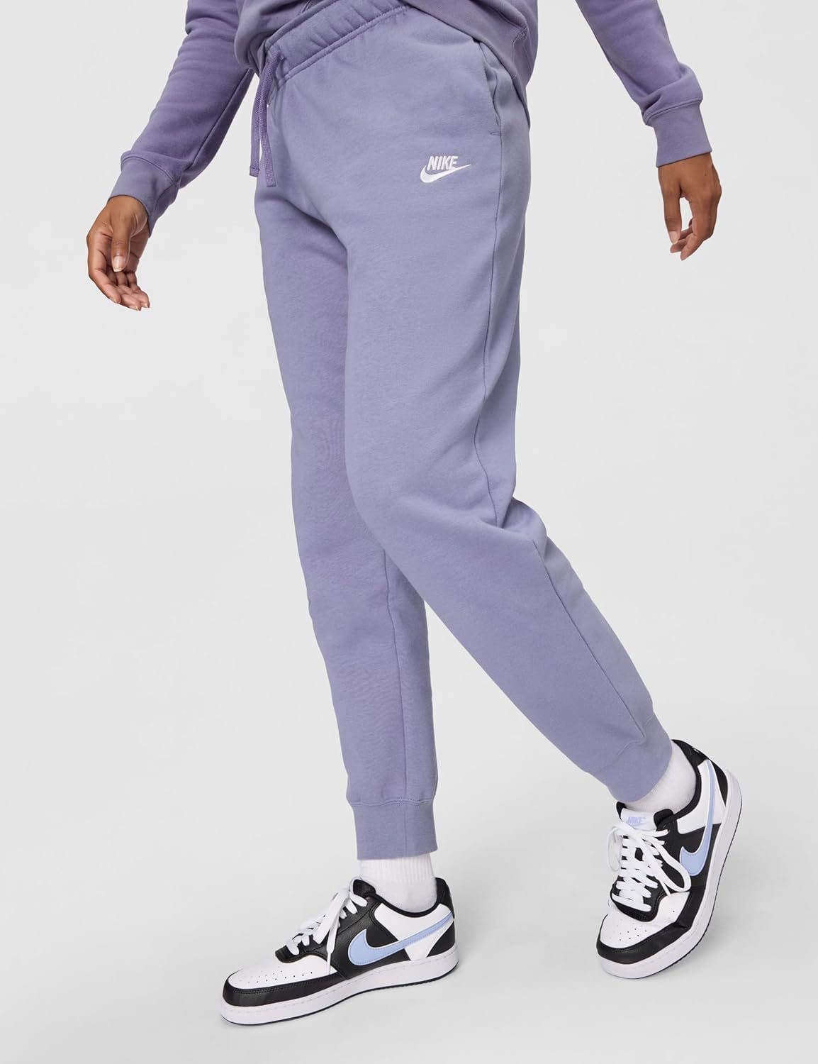 Nike Women's Sportswear Club Fleece Mid-Rise Joggers - Image 6