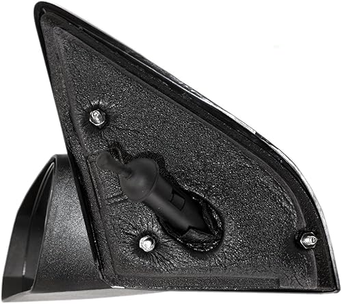 Miniatura 3 de Brock Espejo de repuesto para puerta lateral con control remoto manual del conductor texturizado compatible con Ion Sedan 22726678 2003-2007