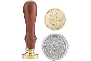 Mornajina Vintage Leaf Wax Seal Stamp