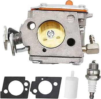 Amazon.com: Concrete Saw Carburetor Kit with Fuel Filter Spark
