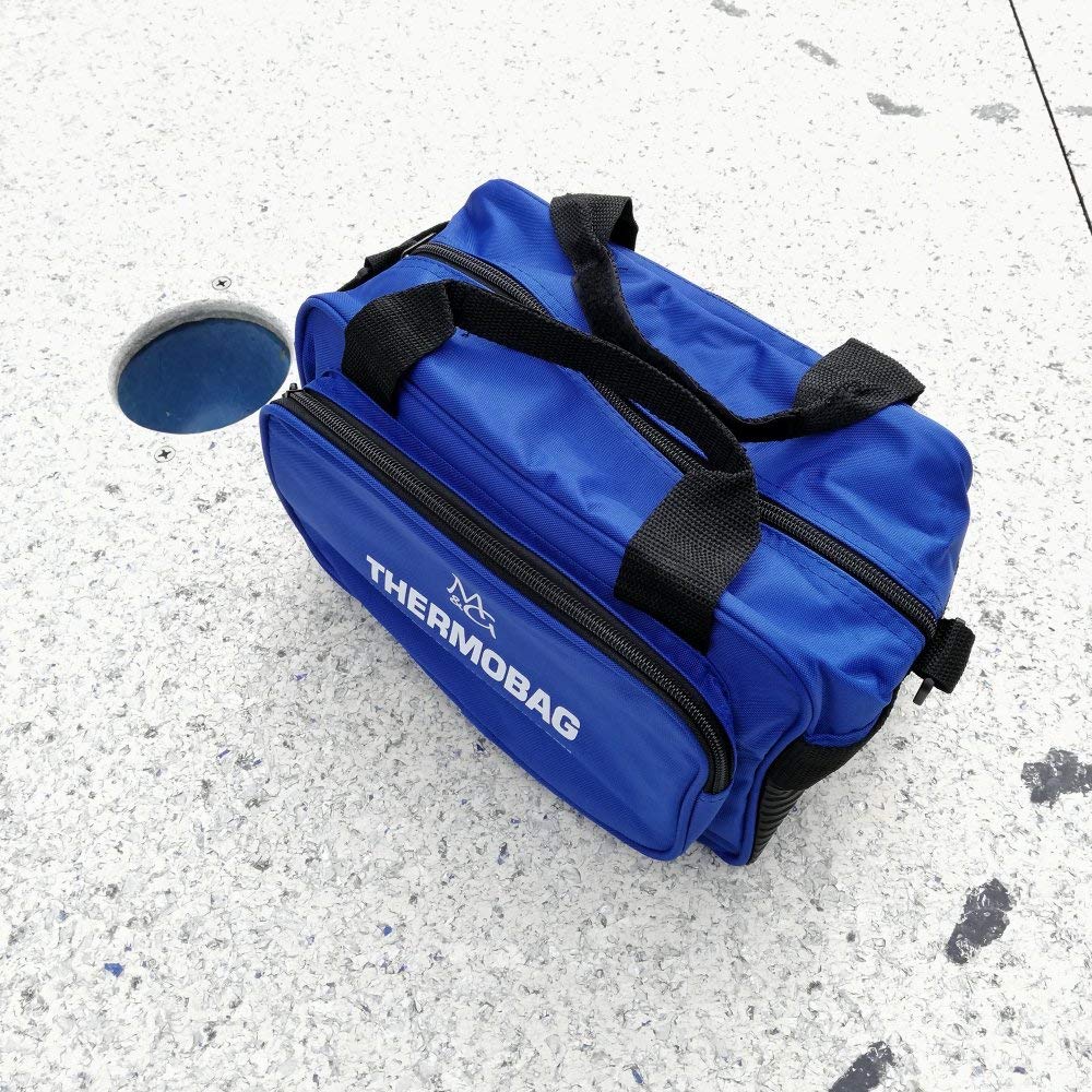 Minigolf Balltasche Thermobag blau